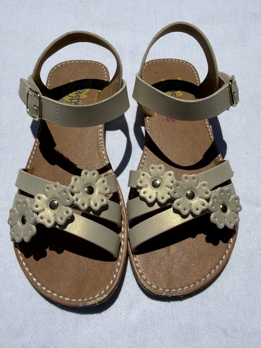Little Girl's Flower Sandals